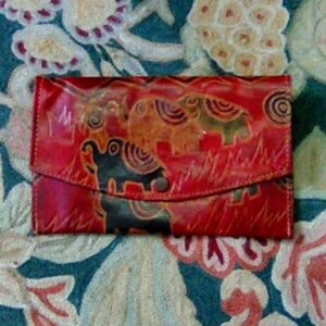 Handmade leather wallet